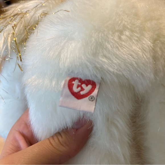 Divine TY Beanie Baby Angel Bear - Picture 3 of 7